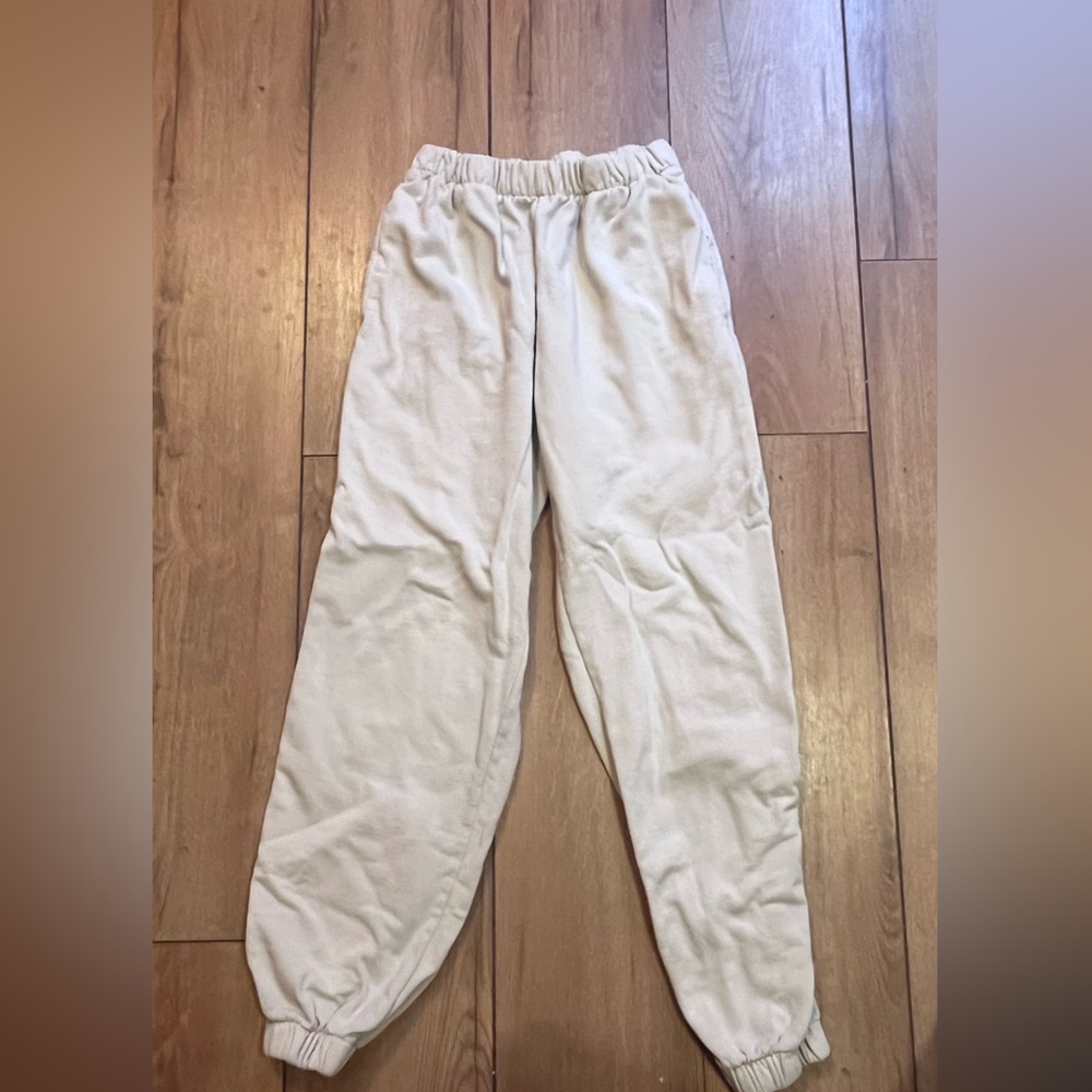 Tan sweatpants